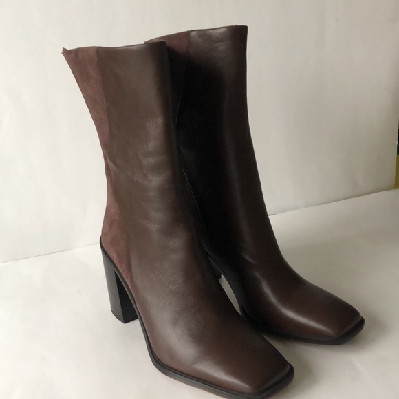 SARTO A-STIVIENA, DARK BROWN WOMEN BOOTS.Size 9 - Picture 7 of 16